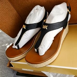 Michael Kors Espadrille Wedge Sandals